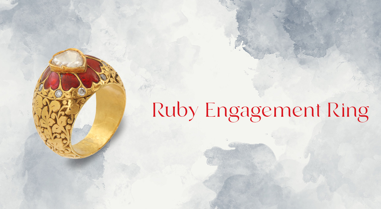 Ruby Engagement Ring
