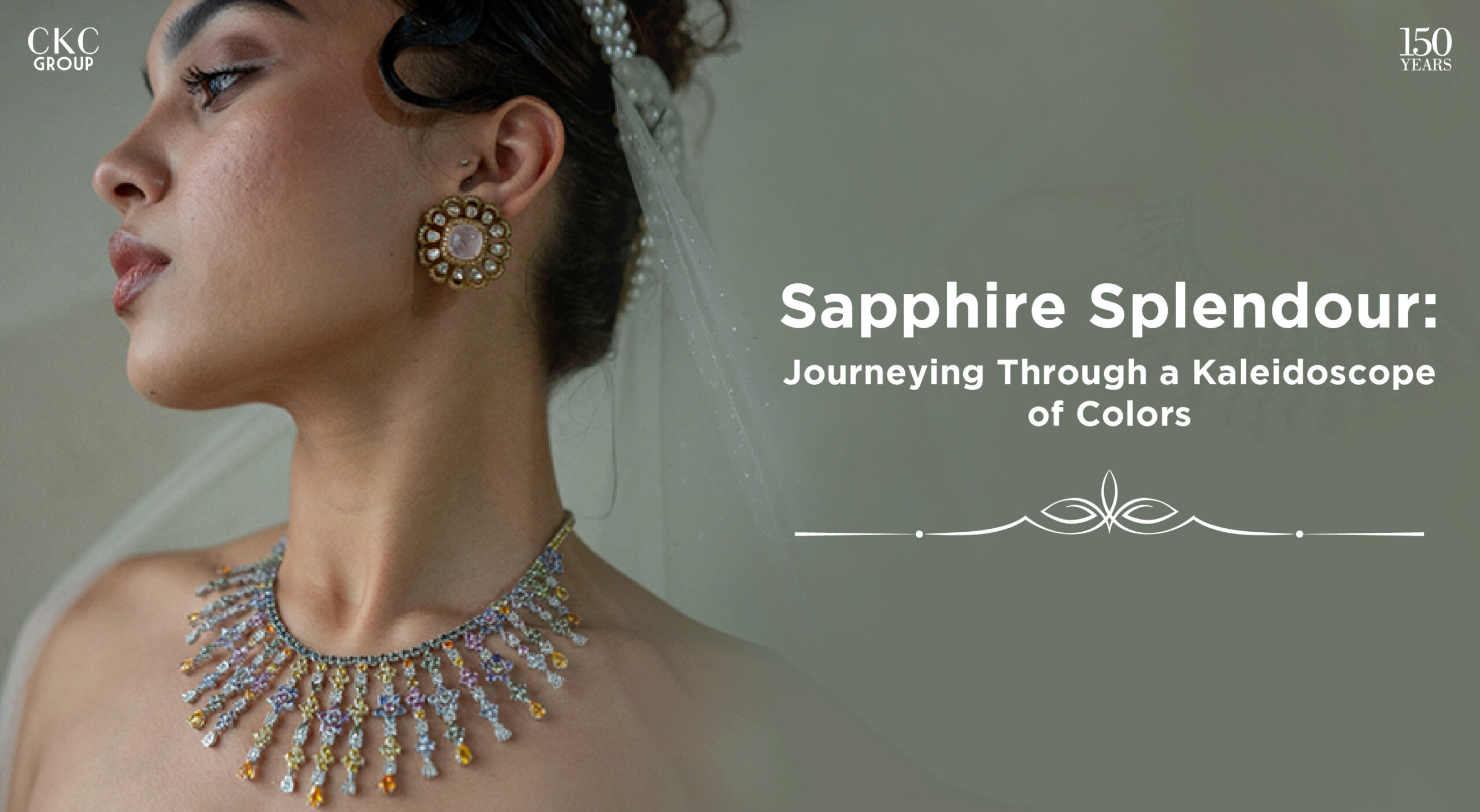 Sapphire Splendour: Journeying Through a Kaleidoscope of Colors