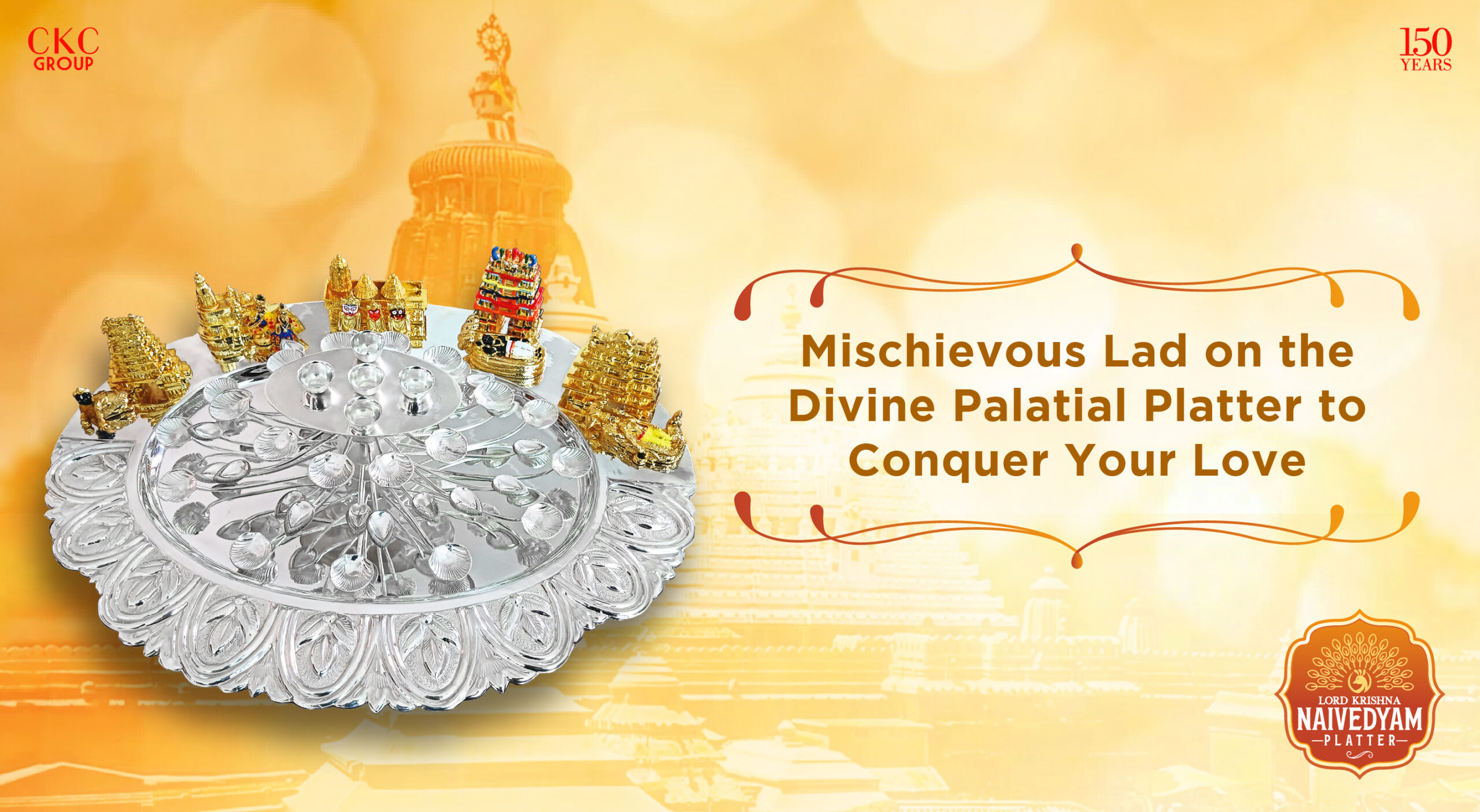 Mischievous Lad on the Divine Palatial Platter to Conquer Your Love
