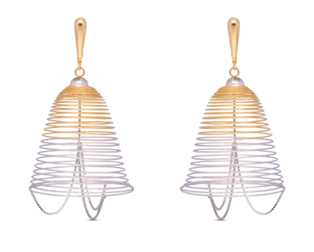 Gold and Diamond Earrings | C. Krishniah Chetty Group of Jewellers