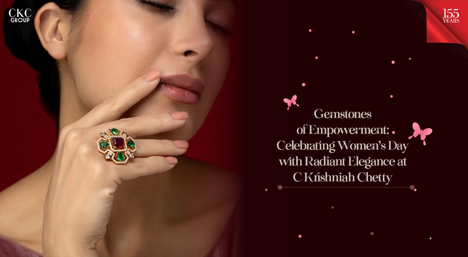Gemstones of Empowerment: Celebrating Women’s Day with Radiant Elegance at C Krishniah Chetty