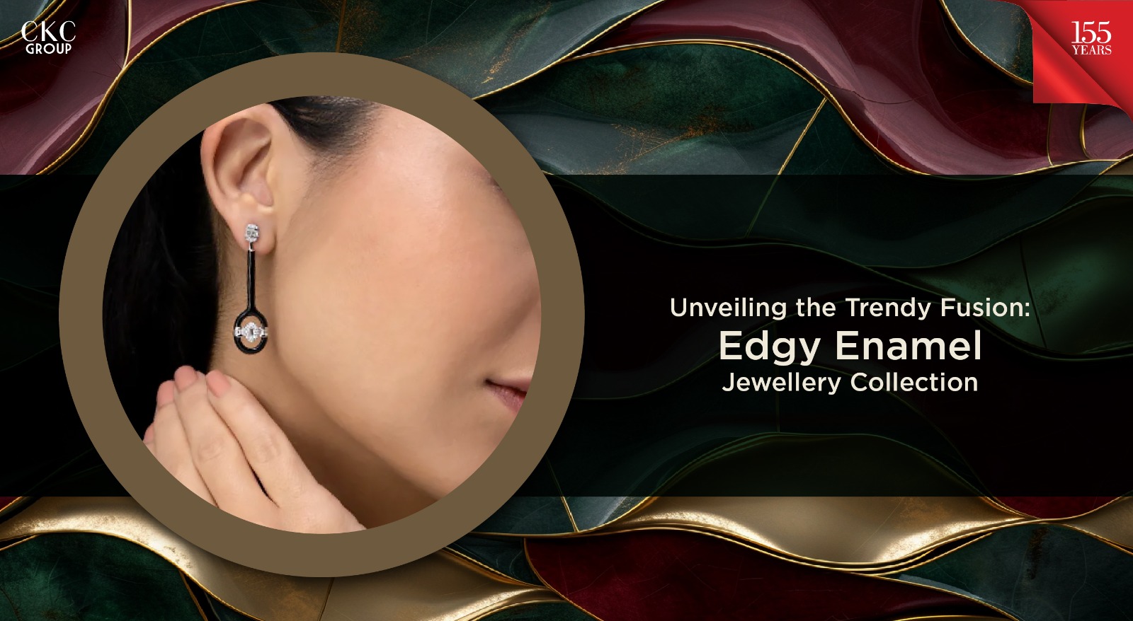 Unveiling the Trendy Fusion: Edgy Enamel Jewellery Collection